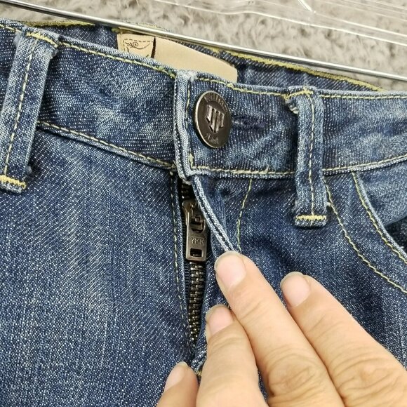 William Rast Jeans Womens 27 Tall Blue Sadie Straight Leg Stretch Denim *Read* - Picture 5 of 12